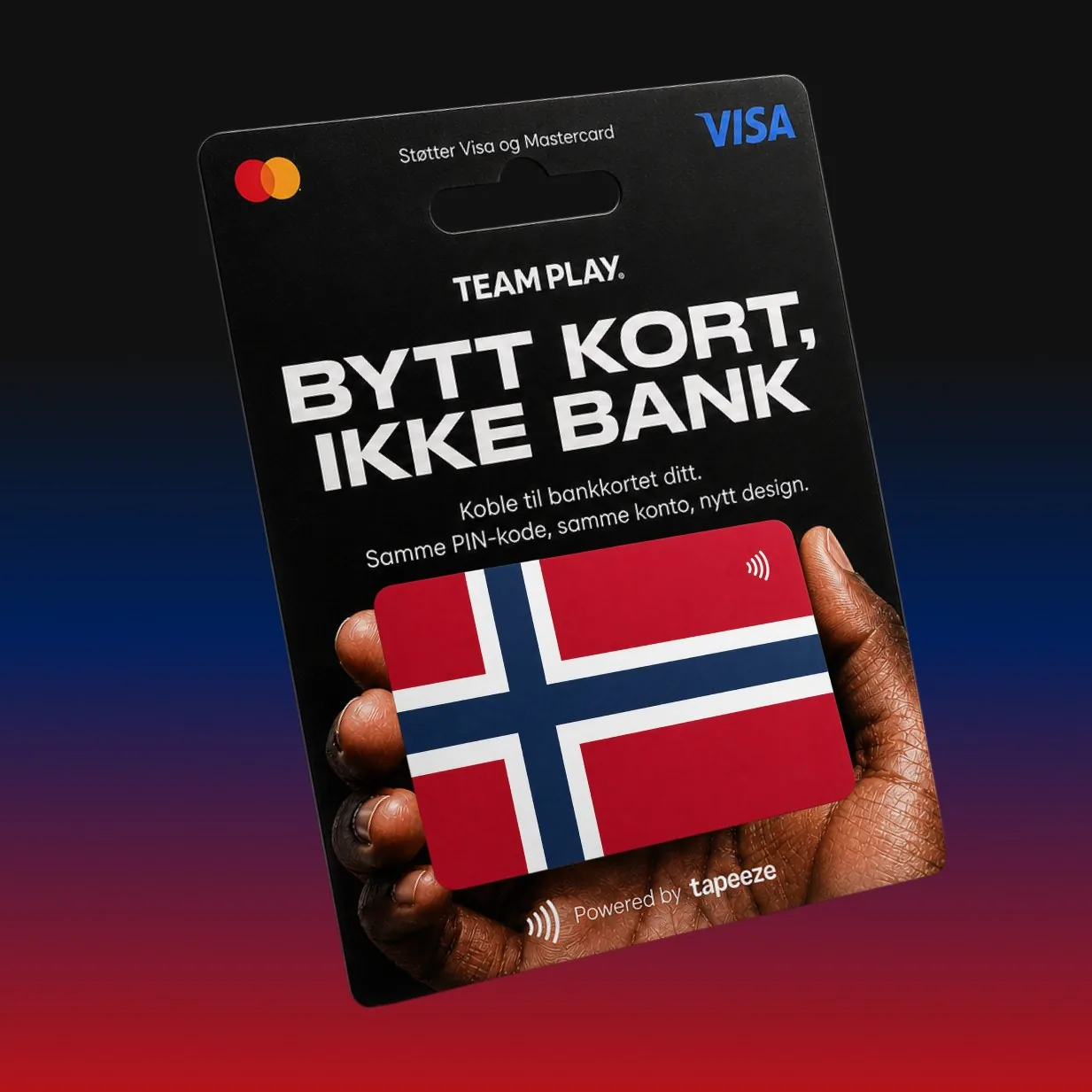 TeamCard i klubbens eget design